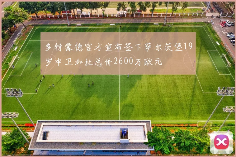 多特蒙德官方宣布签下萨尔茨堡19岁中卫加杜总价2600万欧元